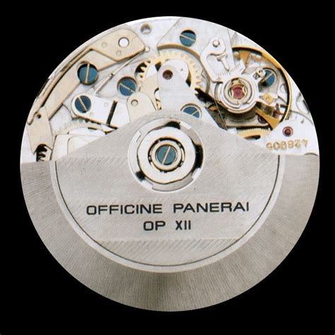 Panerai caliber OP XII » WatchBase